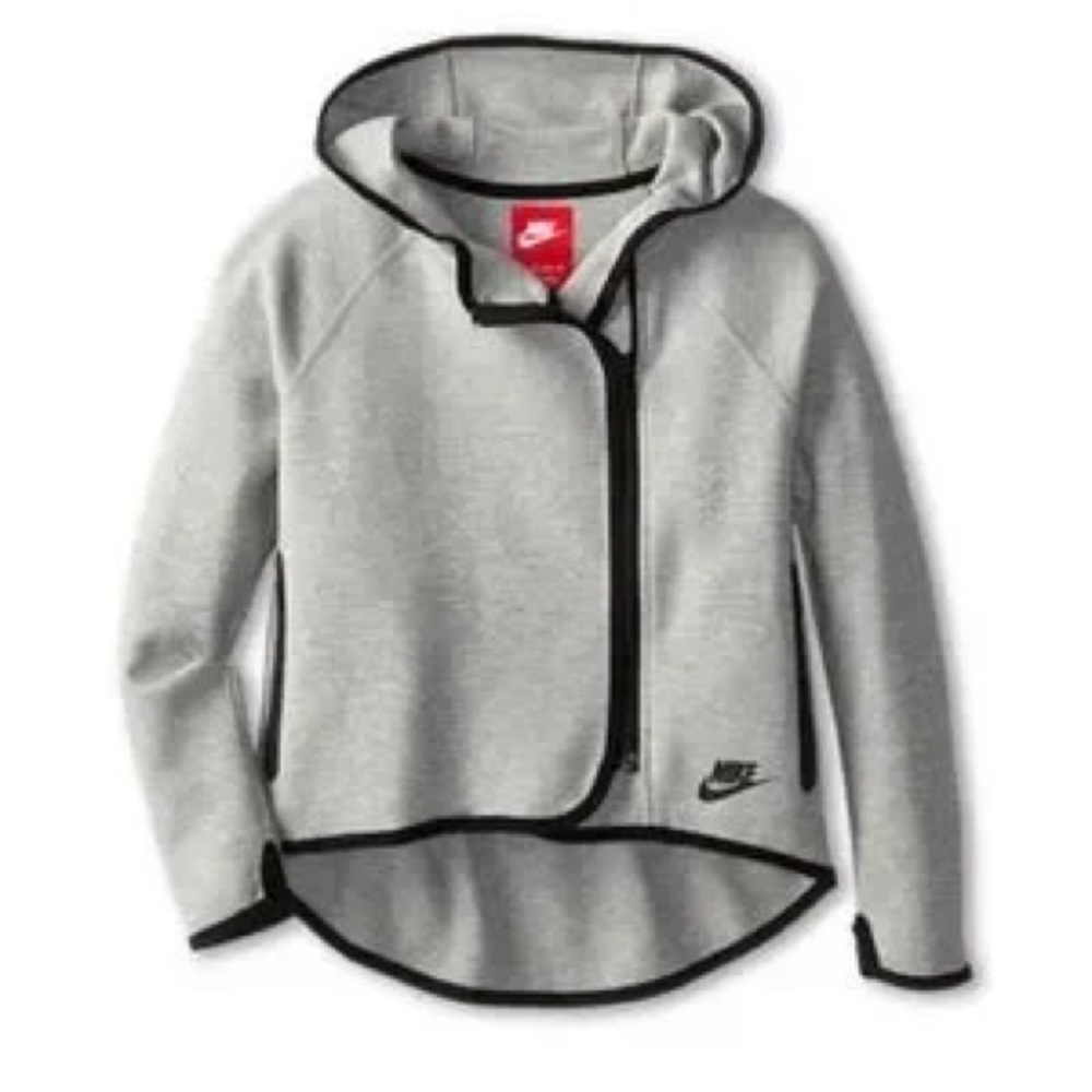 Nike asymmetric cape hoodie